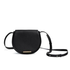 CUYANA Mini Saddle Bag CrossBody Black